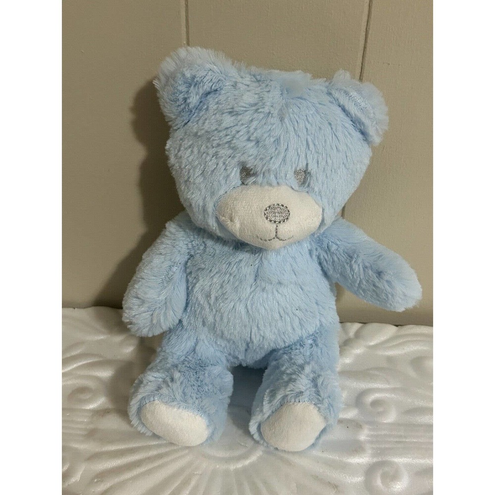 Kidgets plush stuffed baby blue bear